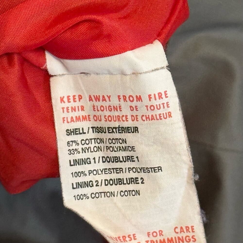 Puma Windbreaker Jacket Gray Large - image 7